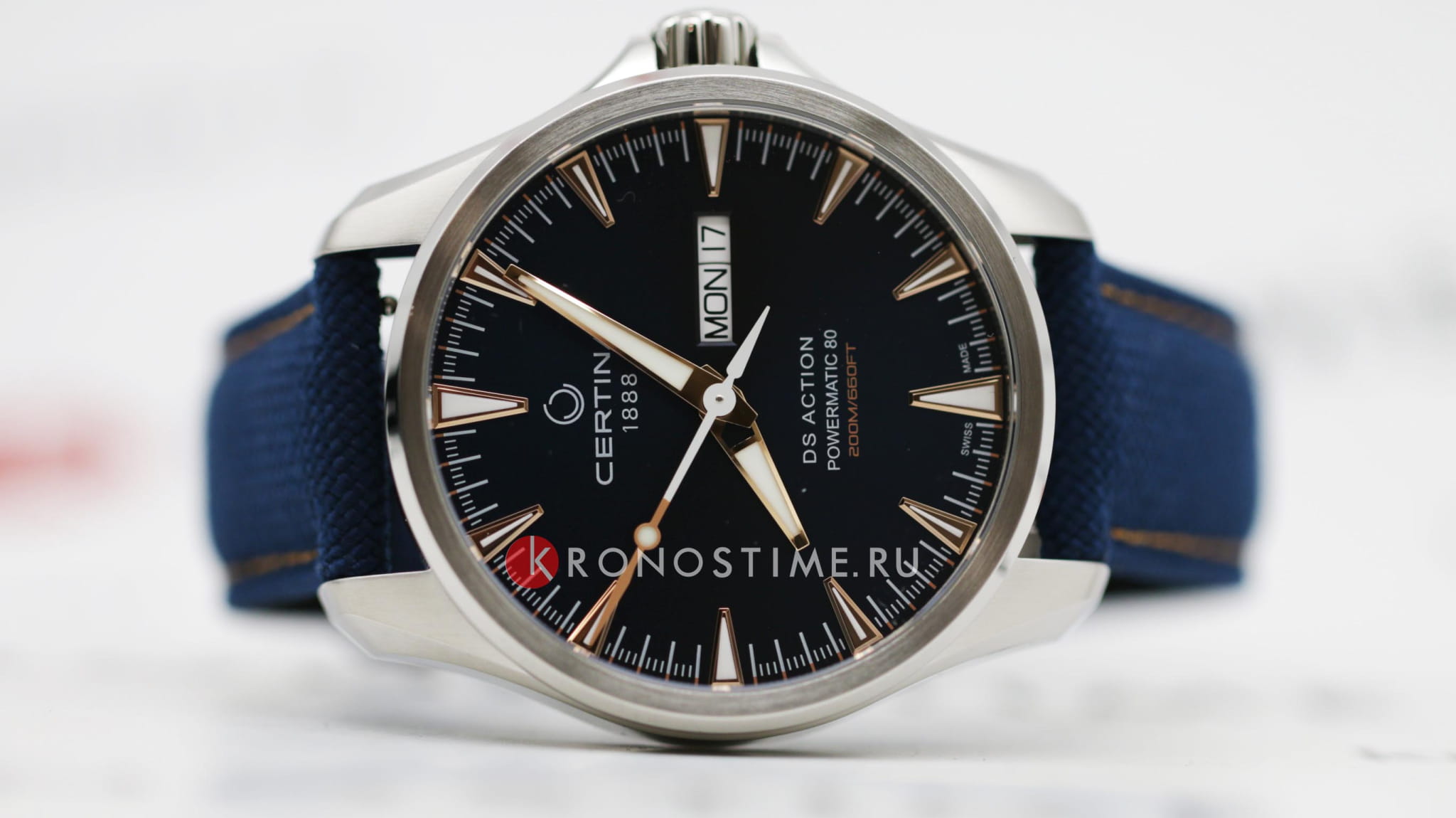 Certina Certina DS Action Day-Date C032.430.18.041.01 DS Action - задняя крышка металл сталь корпуса, швейцария часы